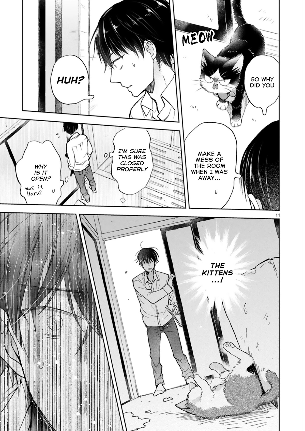 Doukyonin wa Hiza, Tokidoki, Atama no Ue. Chapter 20.1 page 16 - Chapter 20.1: Tiny Invaders [Subaru Edition]