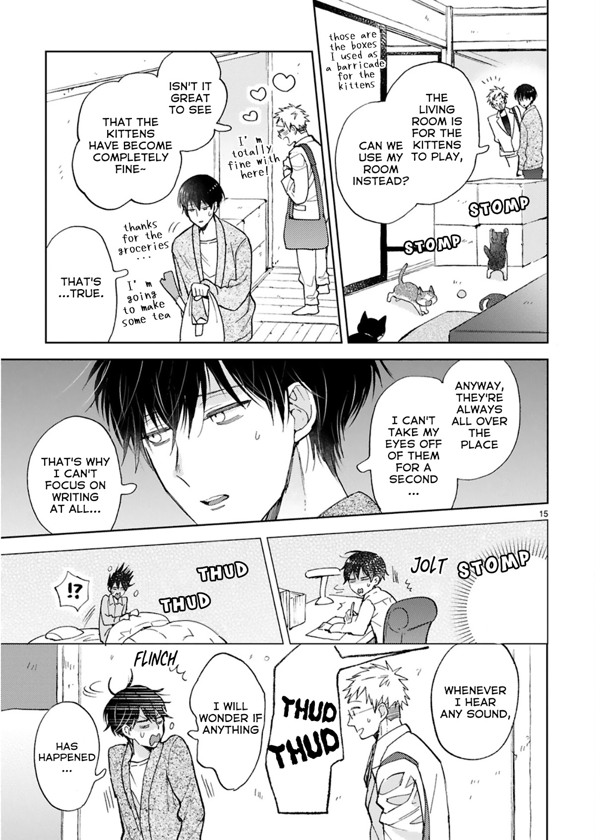 Doukyonin wa Hiza, Tokidoki, Atama no Ue. Chapter 20.1 page 20 - Chapter 20.1: Tiny Invaders [Subaru Edition]