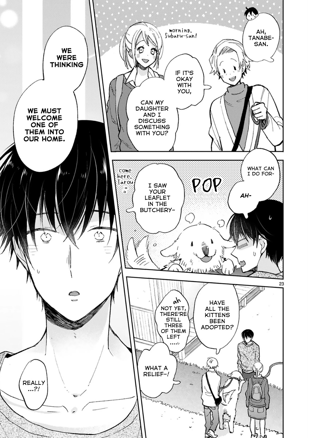 Doukyonin wa Hiza, Tokidoki, Atama no Ue. Chapter 20.1 page 28 - Chapter 20.1: Tiny Invaders [Subaru Edition]