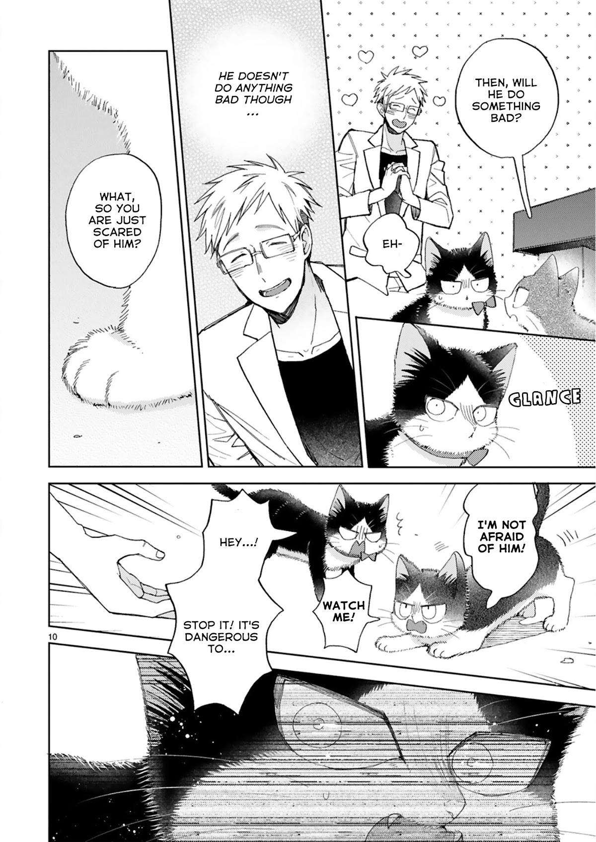 Doukyonin wa Hiza, Tokidoki, Atama no Ue. Chapter 20.2 page 10 - Chapter 20.2: Tiny Invaders [Haru Edition]