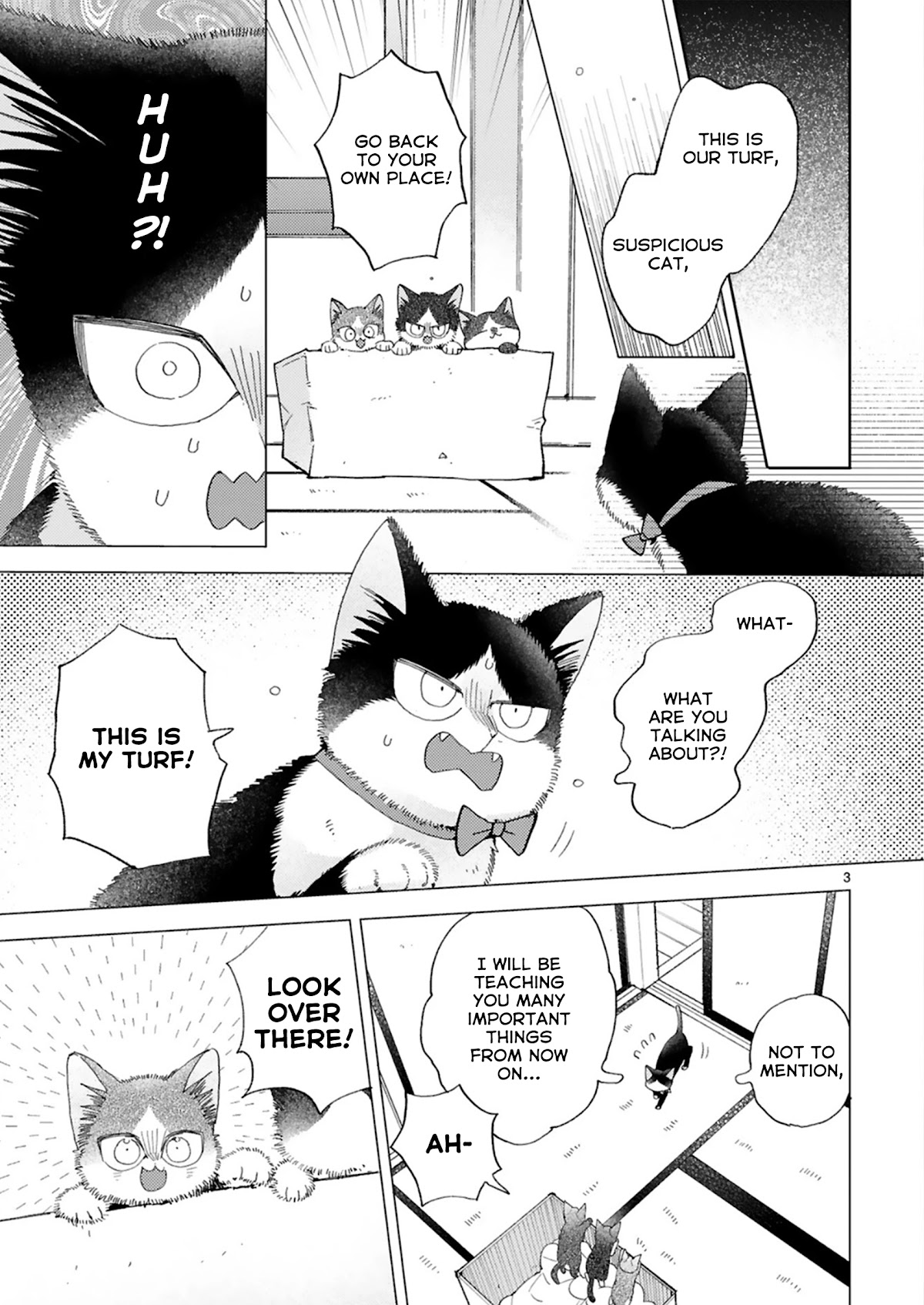 Doukyonin wa Hiza, Tokidoki, Atama no Ue. Chapter 20.2 page 3 - Chapter 20.2: Tiny Invaders [Haru Edition]
