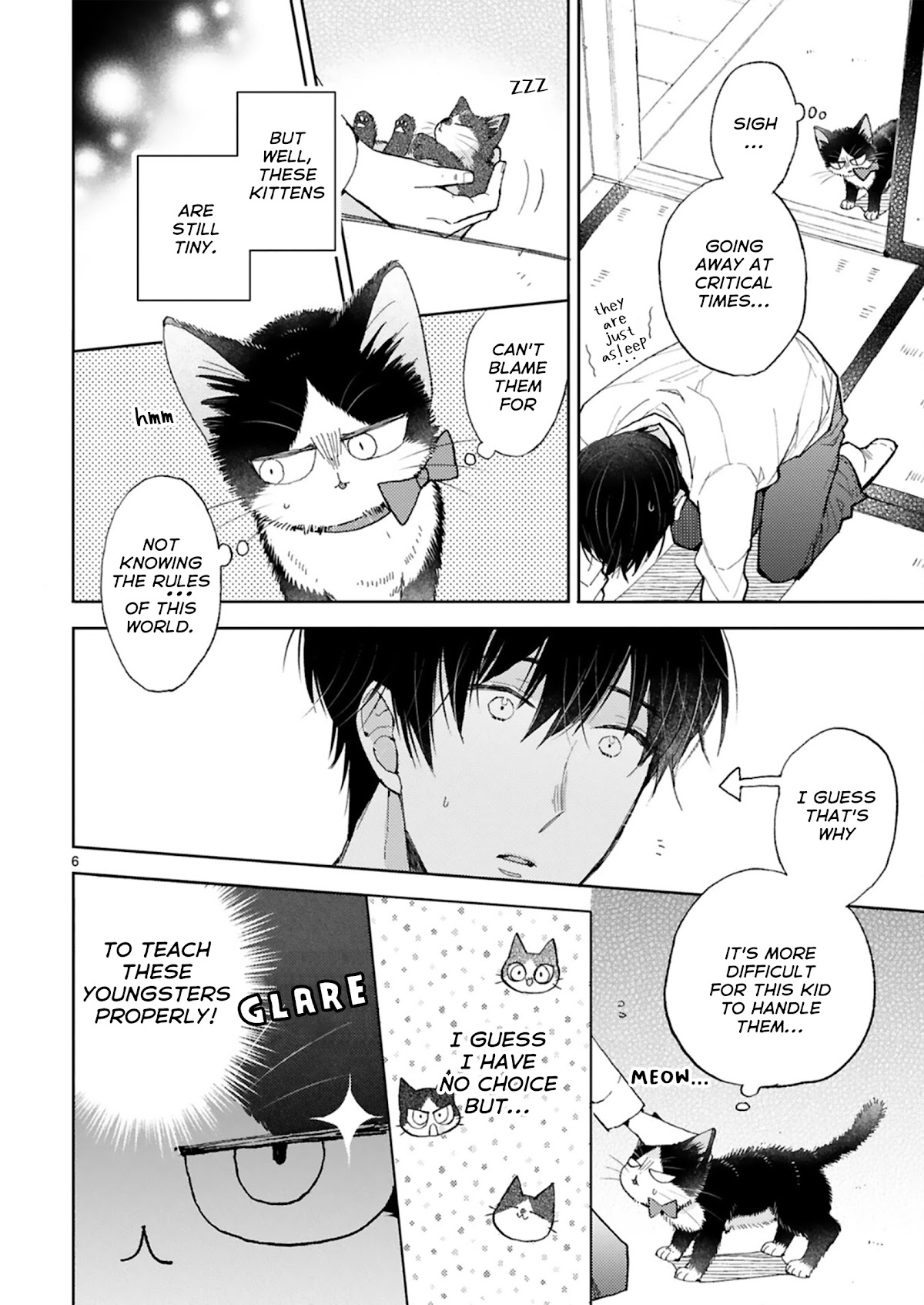 Doukyonin wa Hiza, Tokidoki, Atama no Ue. Chapter 20.2 page 6 - Chapter 20.2: Tiny Invaders [Haru Edition]