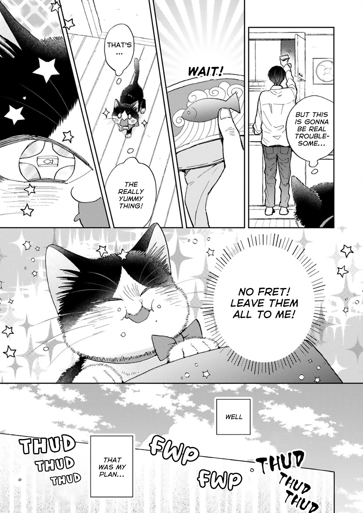 Doukyonin wa Hiza, Tokidoki, Atama no Ue. Chapter 20.2 page 7 - Chapter 20.2: Tiny Invaders [Haru Edition]