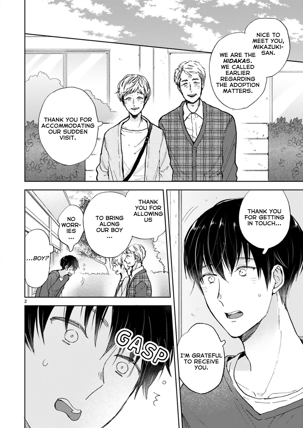 Doukyonin wa Hiza, Tokidoki, Atama no Ue. Chapter 21.1 page 2 - Chapter 21.1: With These Hands [Subaru ➀]