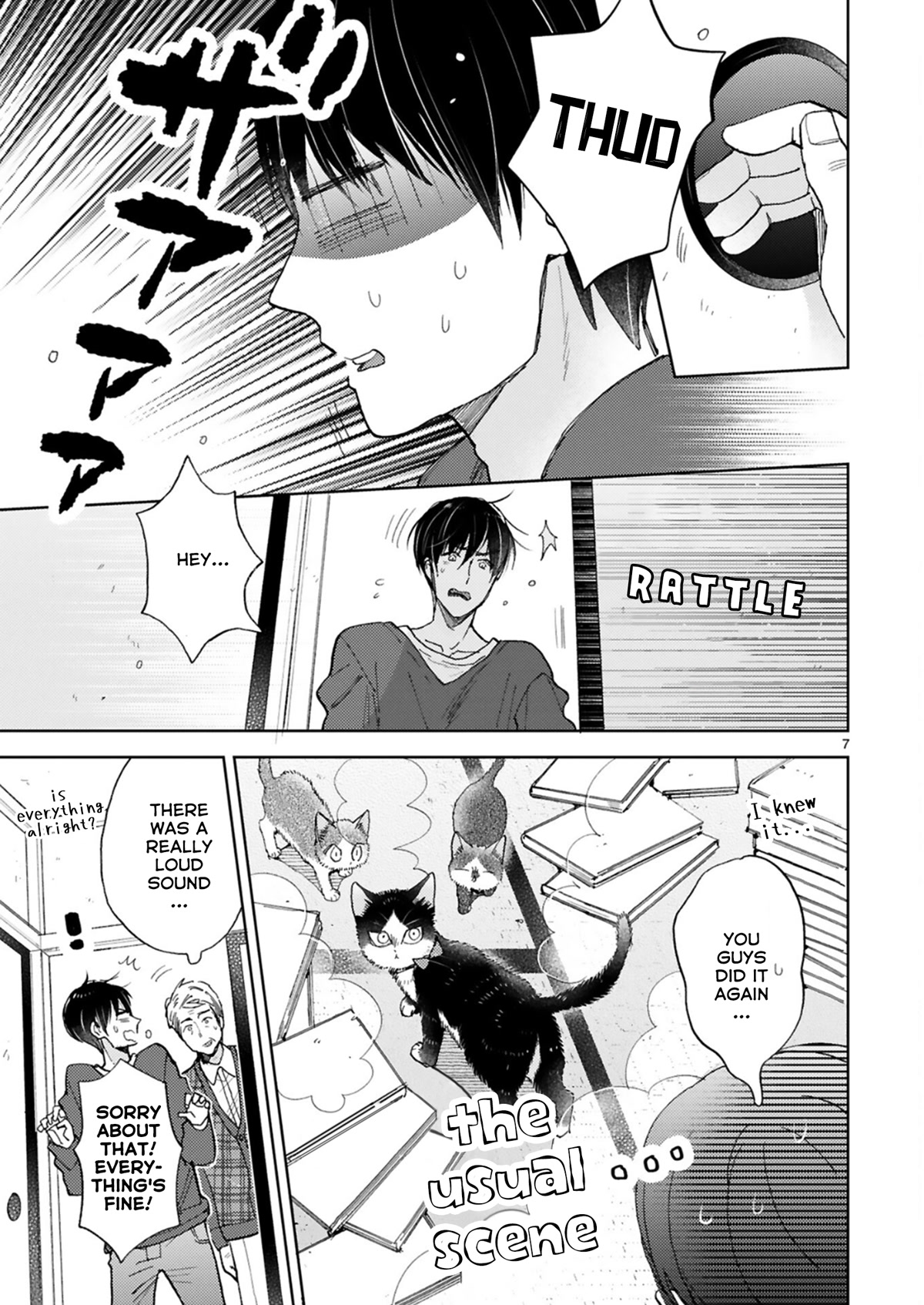Doukyonin wa Hiza, Tokidoki, Atama no Ue. Chapter 21.1 page 7 - Chapter 21.1: With These Hands [Subaru ➀]