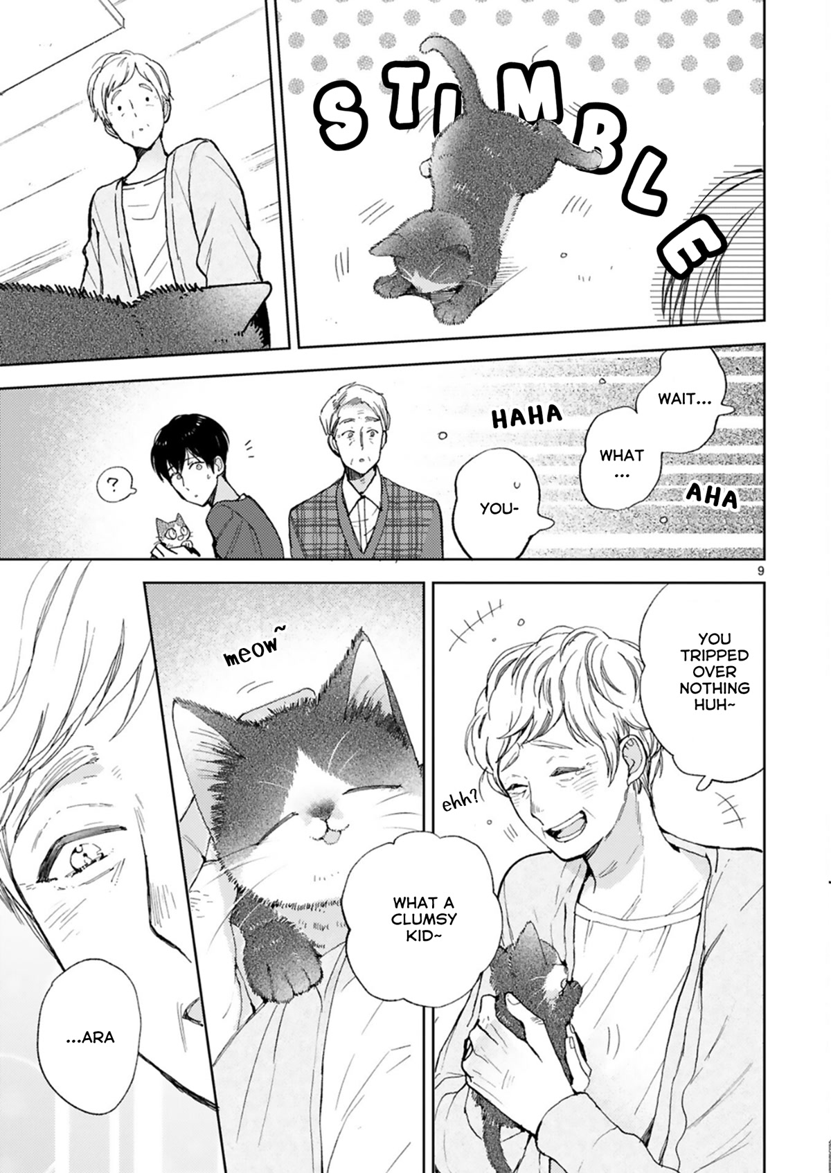 Doukyonin wa Hiza, Tokidoki, Atama no Ue. Chapter 21.1 page 9 - Chapter 21.1: With These Hands [Subaru ➀]