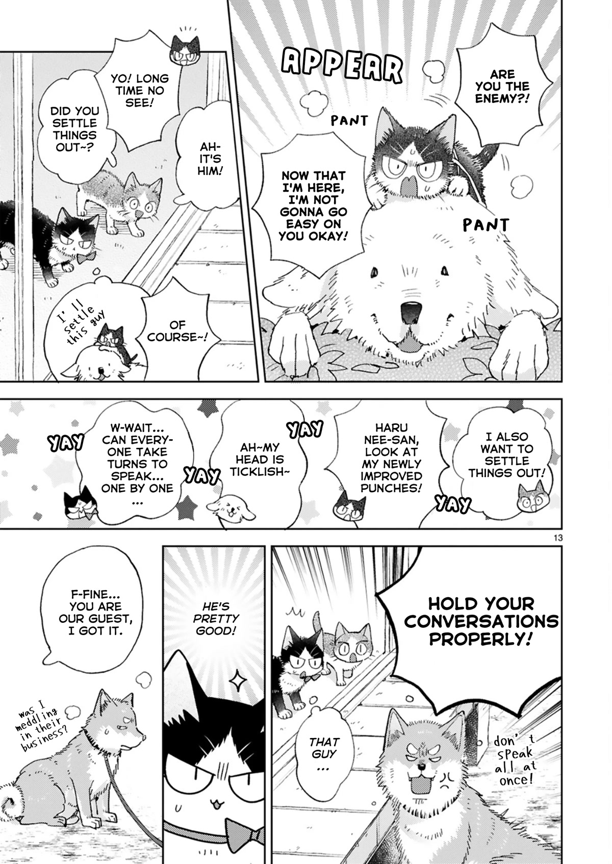 Doukyonin wa Hiza, Tokidoki, Atama no Ue. Chapter 21.3 page 13 - Chapter 21.3: With These Hands [Haru Edition ➀]