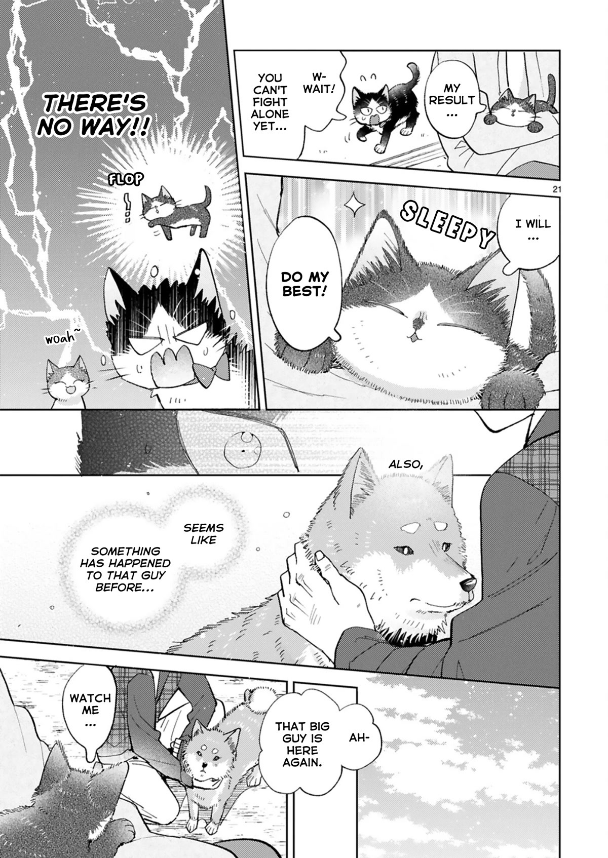 Doukyonin wa Hiza, Tokidoki, Atama no Ue. Chapter 21.3 page 21 - Chapter 21.3: With These Hands [Haru Edition ➀]