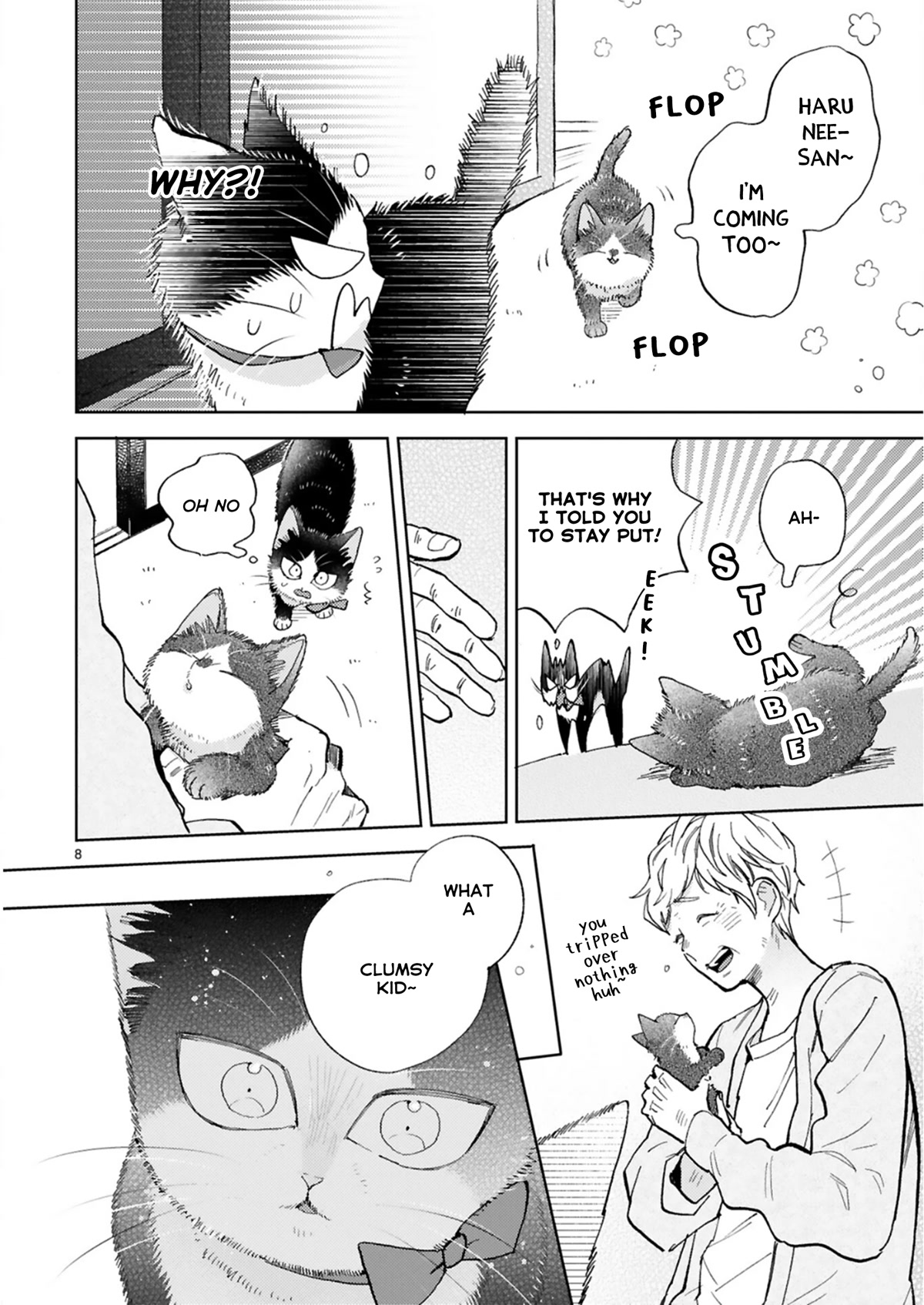 Doukyonin wa Hiza, Tokidoki, Atama no Ue. Chapter 21.3 page 8 - Chapter 21.3: With These Hands [Haru Edition ➀]