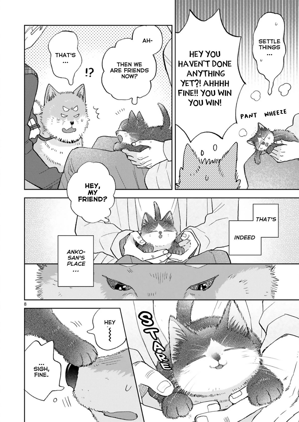 Doukyonin wa Hiza, Tokidoki, Atama no Ue. Chapter 21.4 page 10 - Chapter 21.4: With These Hands [Haru Edition ➁]