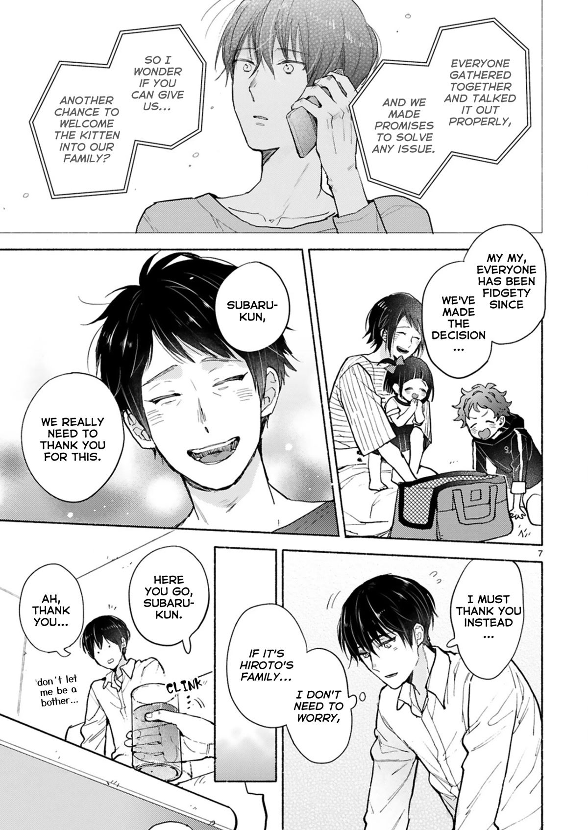 Doukyonin wa Hiza, Tokidoki, Atama no Ue. Chapter 22.1 page 12 - Chapter 22.1: Power of Love [Subaru Edition ①]