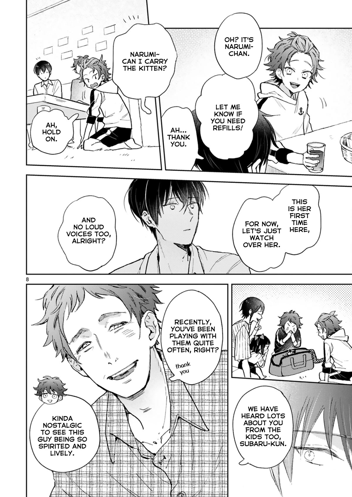 Doukyonin wa Hiza, Tokidoki, Atama no Ue. Chapter 22.1 page 13 - Chapter 22.1: Power of Love [Subaru Edition ①]