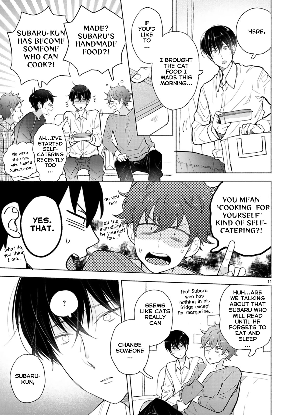 Doukyonin wa Hiza, Tokidoki, Atama no Ue. Chapter 22.1 page 16 - Chapter 22.1: Power of Love [Subaru Edition ①]