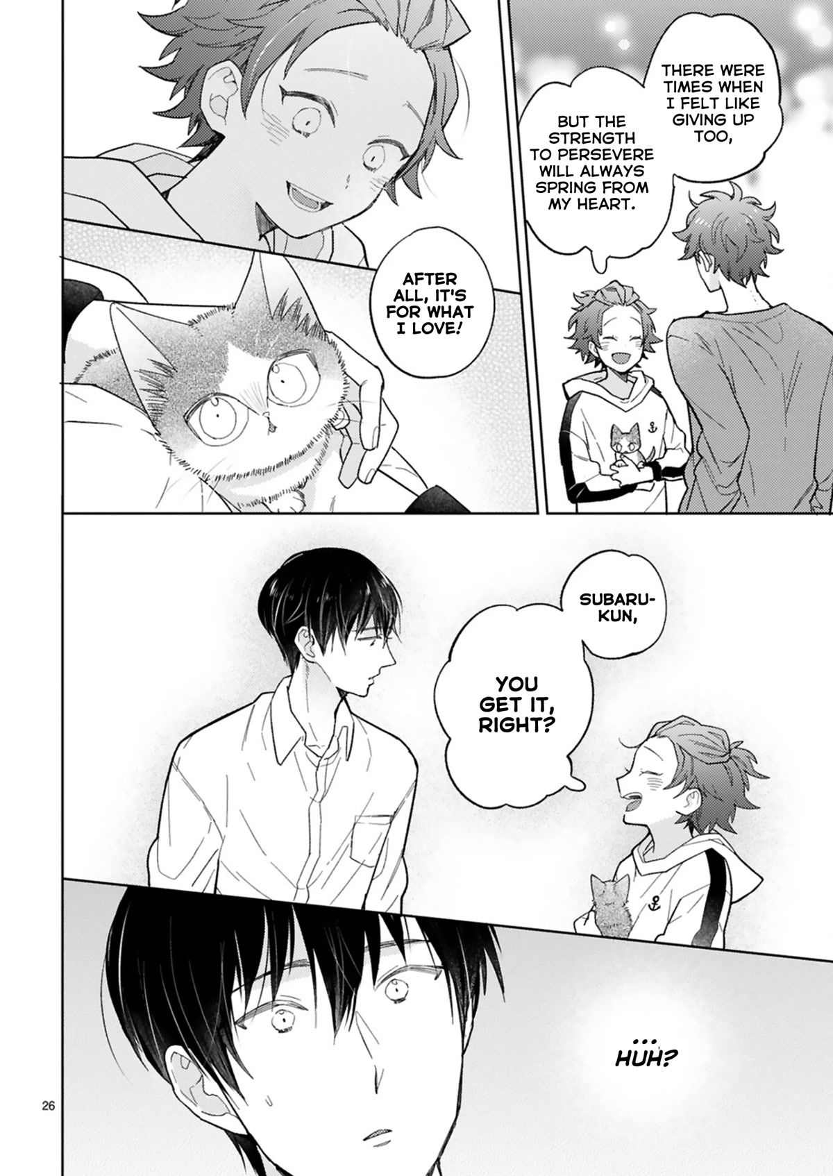 Doukyonin wa Hiza, Tokidoki, Atama no Ue. Chapter 22.2 page 11 - Chapter 22.2: Power of Love [Subaru Edition ②]