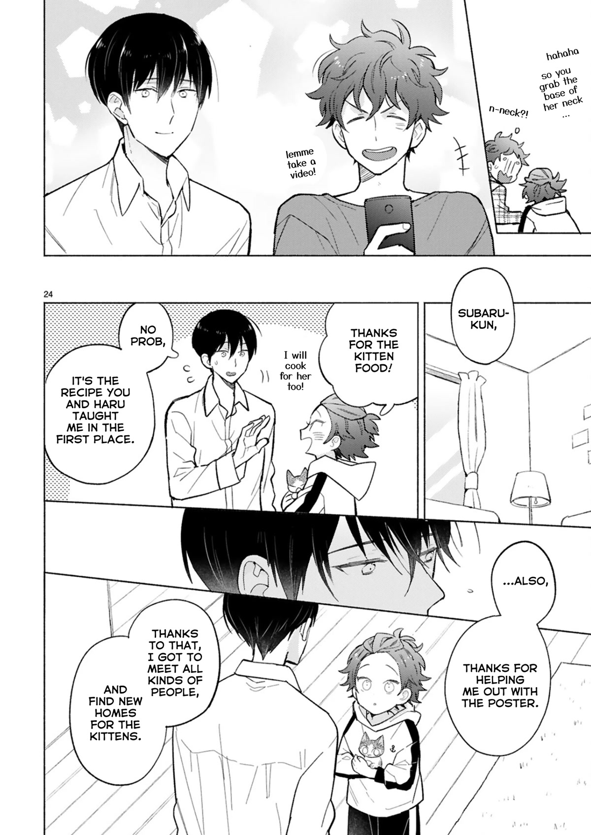 Doukyonin wa Hiza, Tokidoki, Atama no Ue. Chapter 22.2 page 9 - Chapter 22.2: Power of Love [Subaru Edition ②]