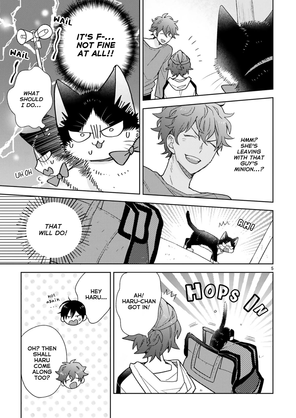 Doukyonin wa Hiza, Tokidoki, Atama no Ue. Chapter 22.3 page 5 - Chapter 22.3: Power of Love [Haru ①]