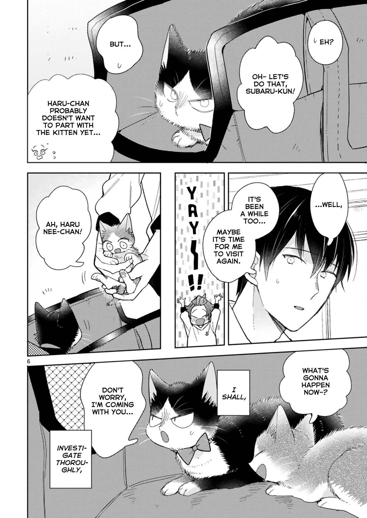 Doukyonin wa Hiza, Tokidoki, Atama no Ue. Chapter 22.3 page 6 - Chapter 22.3: Power of Love [Haru ①]