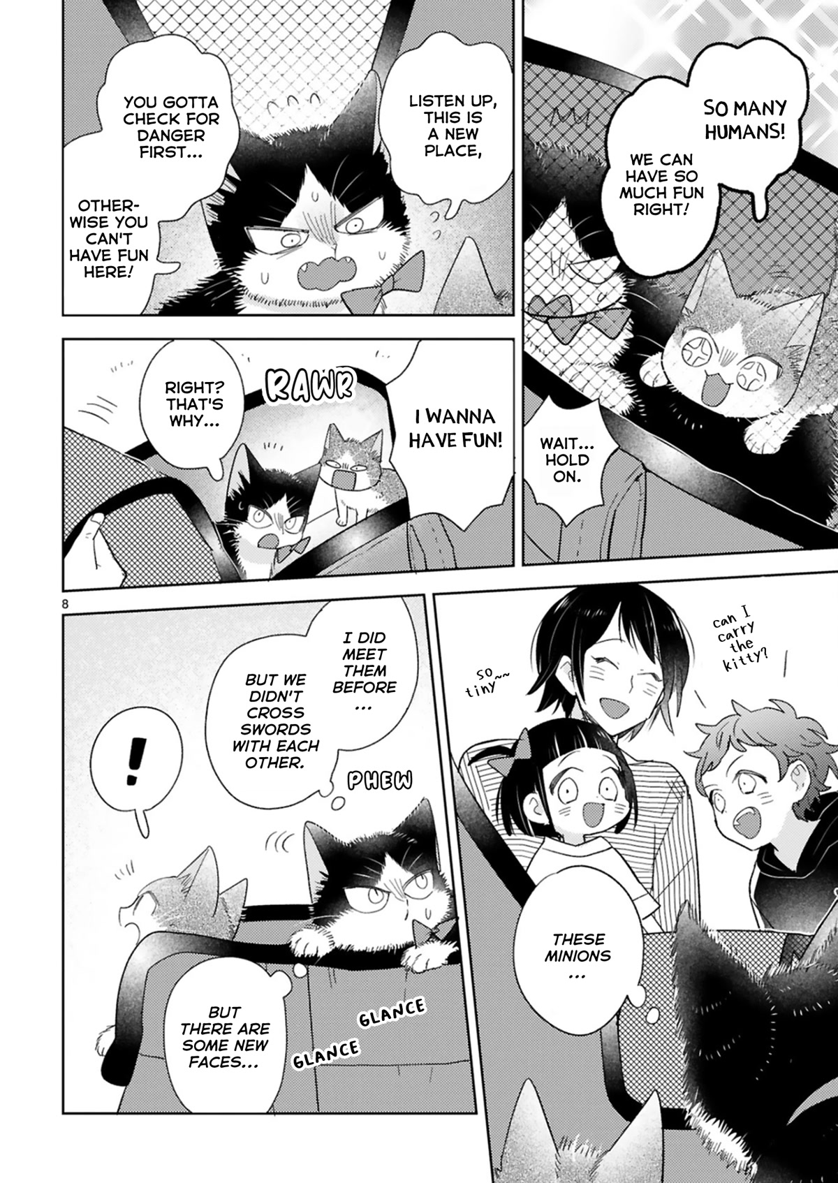 Doukyonin wa Hiza, Tokidoki, Atama no Ue. Chapter 22.3 page 8 - Chapter 22.3: Power of Love [Haru ①]