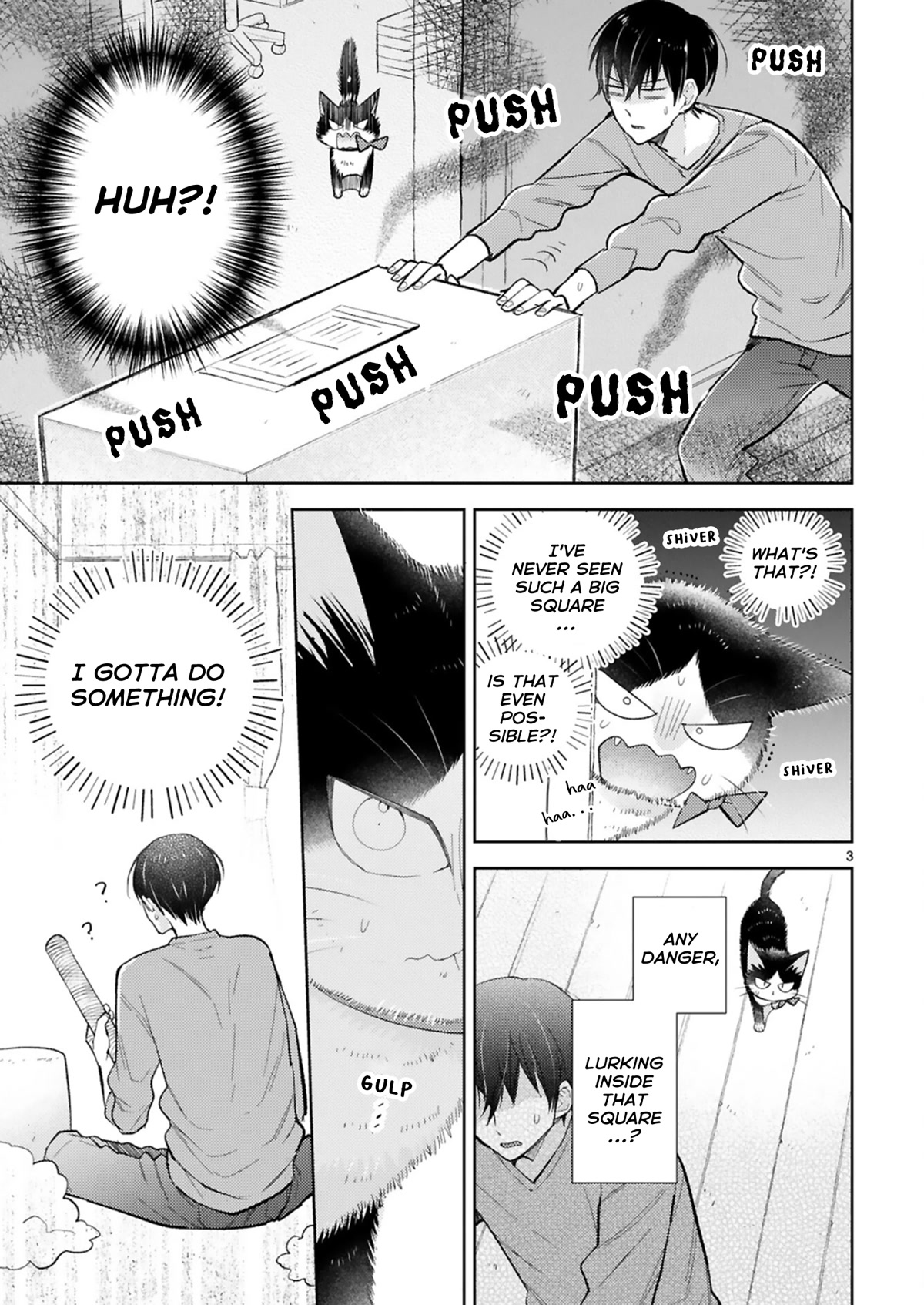 Doukyonin wa Hiza, Tokidoki, Atama no Ue. Chapter 23.2 page 3 - Chapter 23.2: Here it Comes! [Haru Edition]