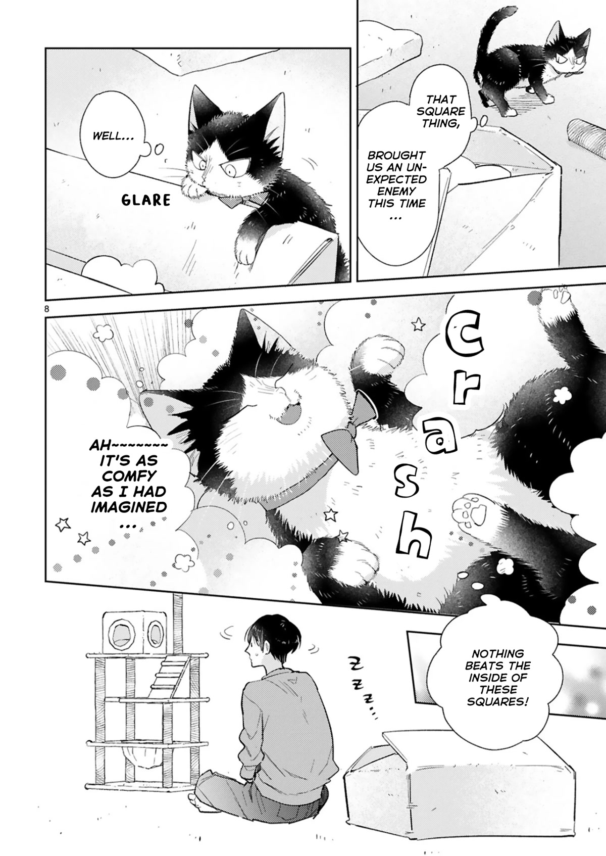 Doukyonin wa Hiza, Tokidoki, Atama no Ue. Chapter 23.2 page 8 - Chapter 23.2: Here it Comes! [Haru Edition]