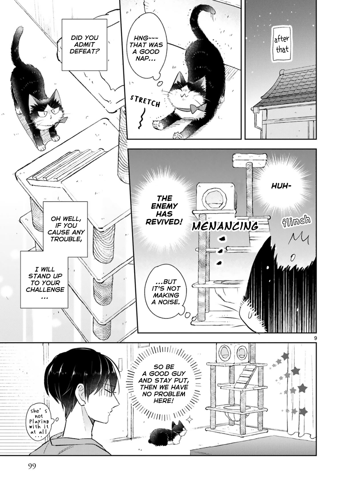 Doukyonin wa Hiza, Tokidoki, Atama no Ue. Chapter 23.2 page 9 - Chapter 23.2: Here it Comes! [Haru Edition]
