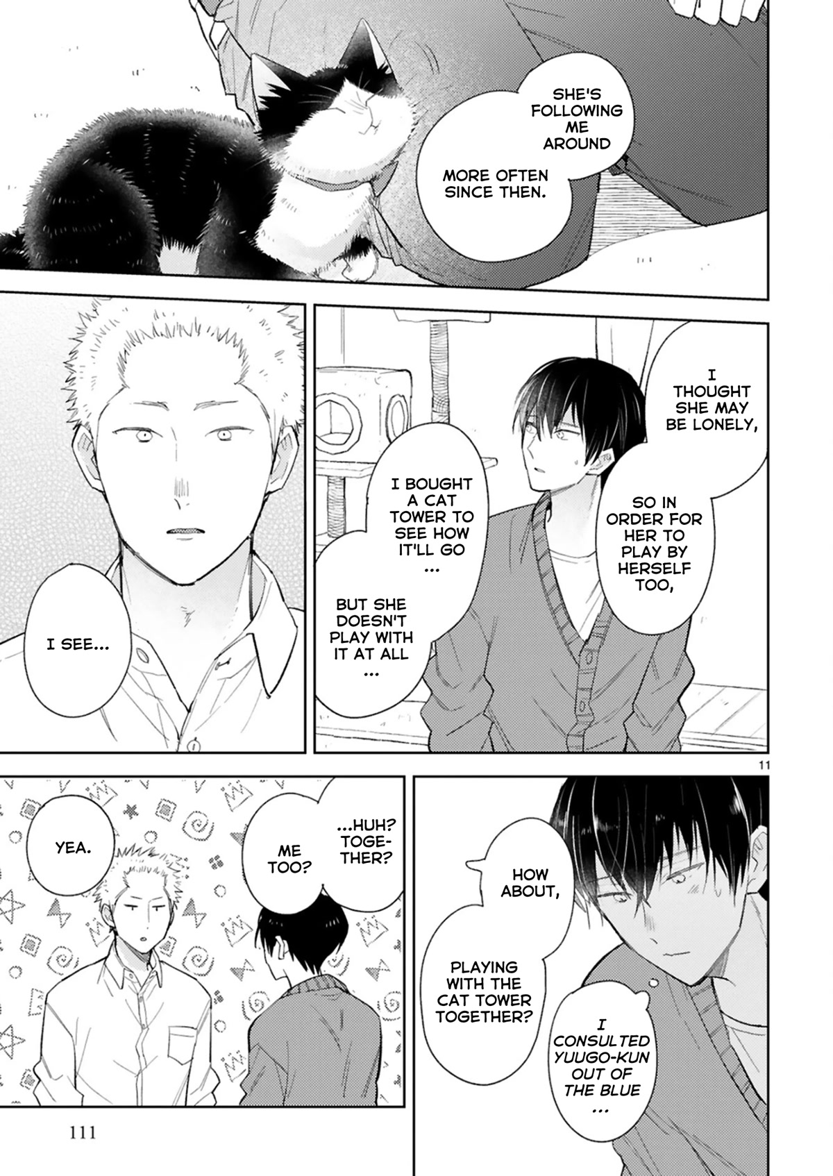 Doukyonin wa Hiza, Tokidoki, Atama no Ue. Chapter 24.1 page 11 - Chapter 24.1: Snuggling with You [Subaru Edition]