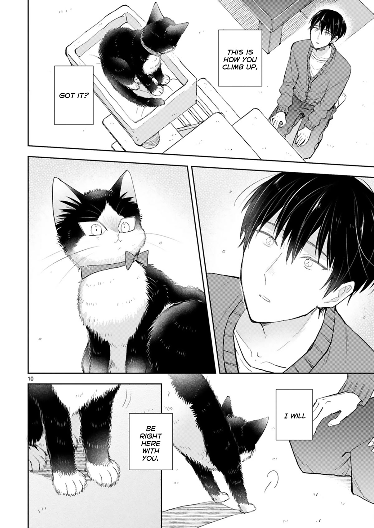 Doukyonin wa Hiza, Tokidoki, Atama no Ue. Chapter 24.2 page 10 - Chapter 24.2: Snuggling with You [Haru Edition]