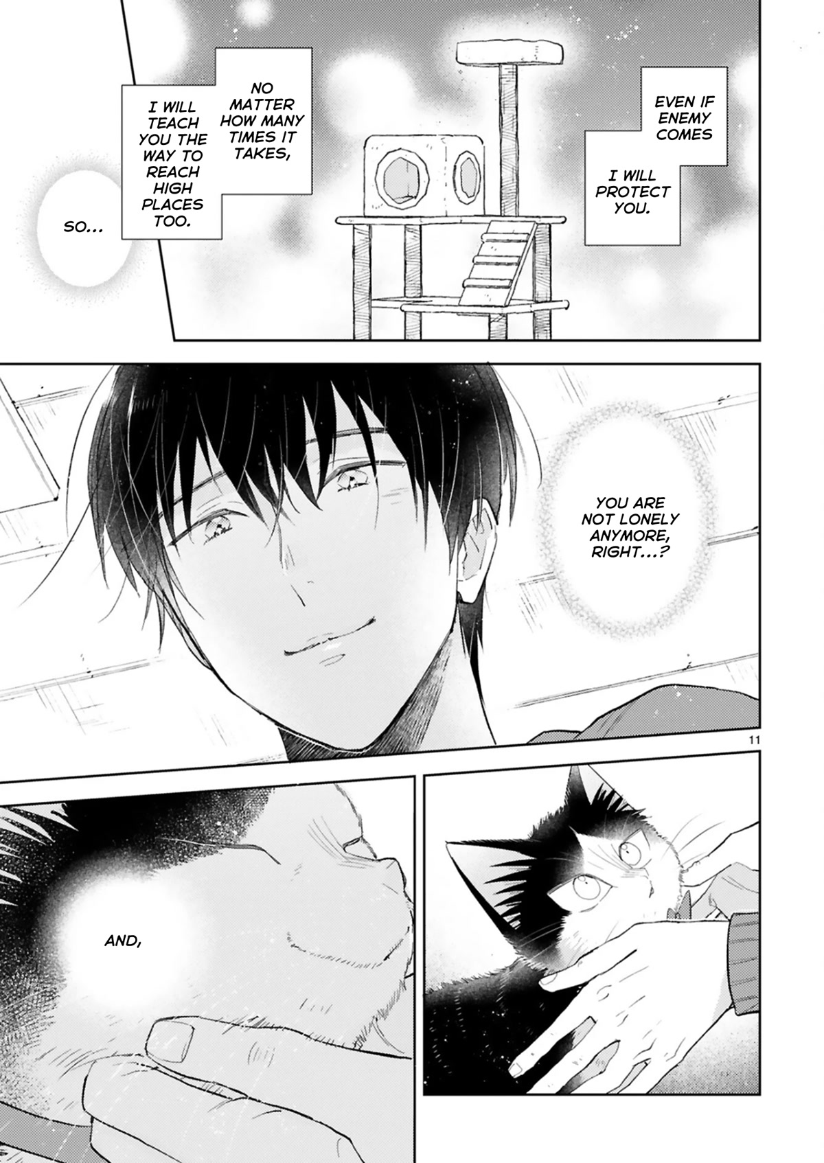 Doukyonin wa Hiza, Tokidoki, Atama no Ue. Chapter 24.2 page 11 - Chapter 24.2: Snuggling with You [Haru Edition]