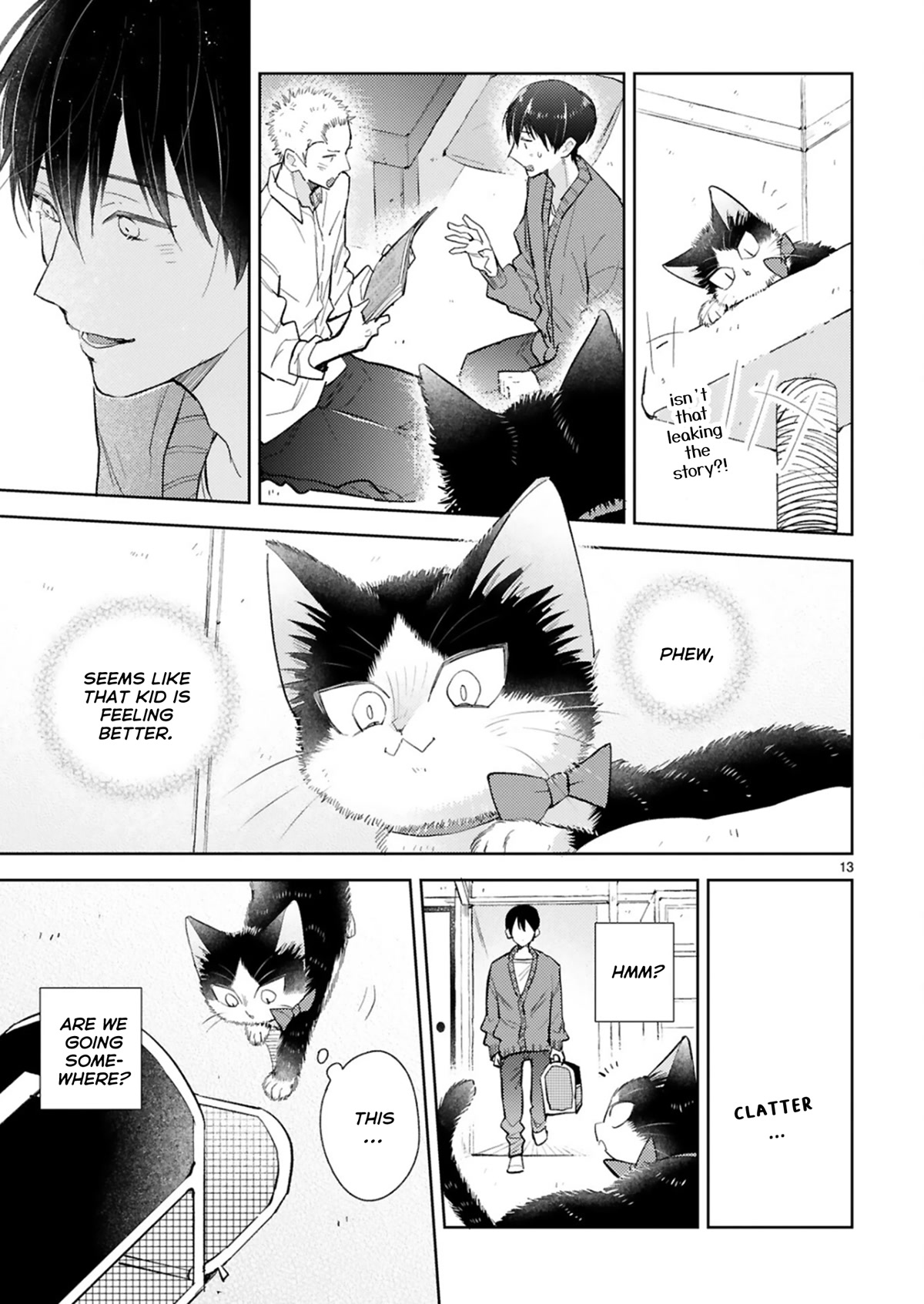 Doukyonin wa Hiza, Tokidoki, Atama no Ue. Chapter 24.2 page 13 - Chapter 24.2: Snuggling with You [Haru Edition]