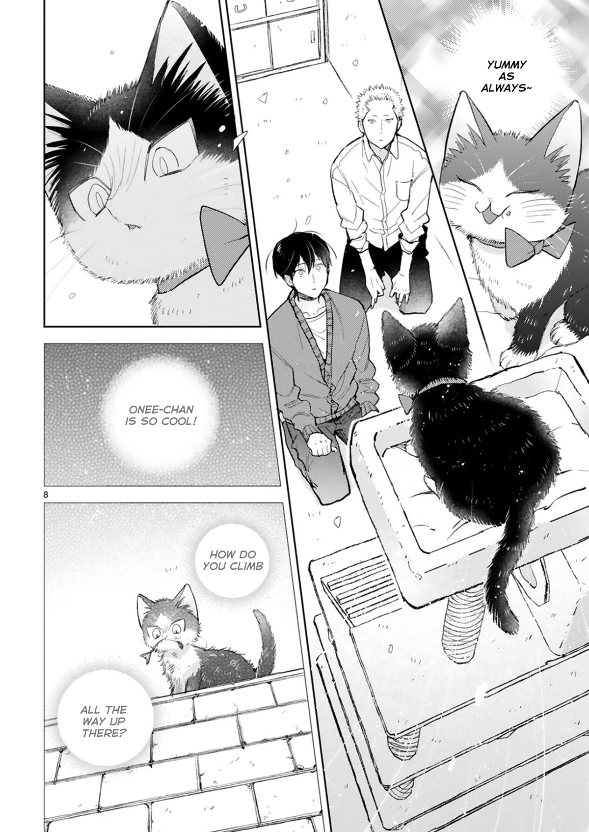 Doukyonin wa Hiza, Tokidoki, Atama no Ue. Chapter 24.2 page 8 - Chapter 24.2: Snuggling with You [Haru Edition]