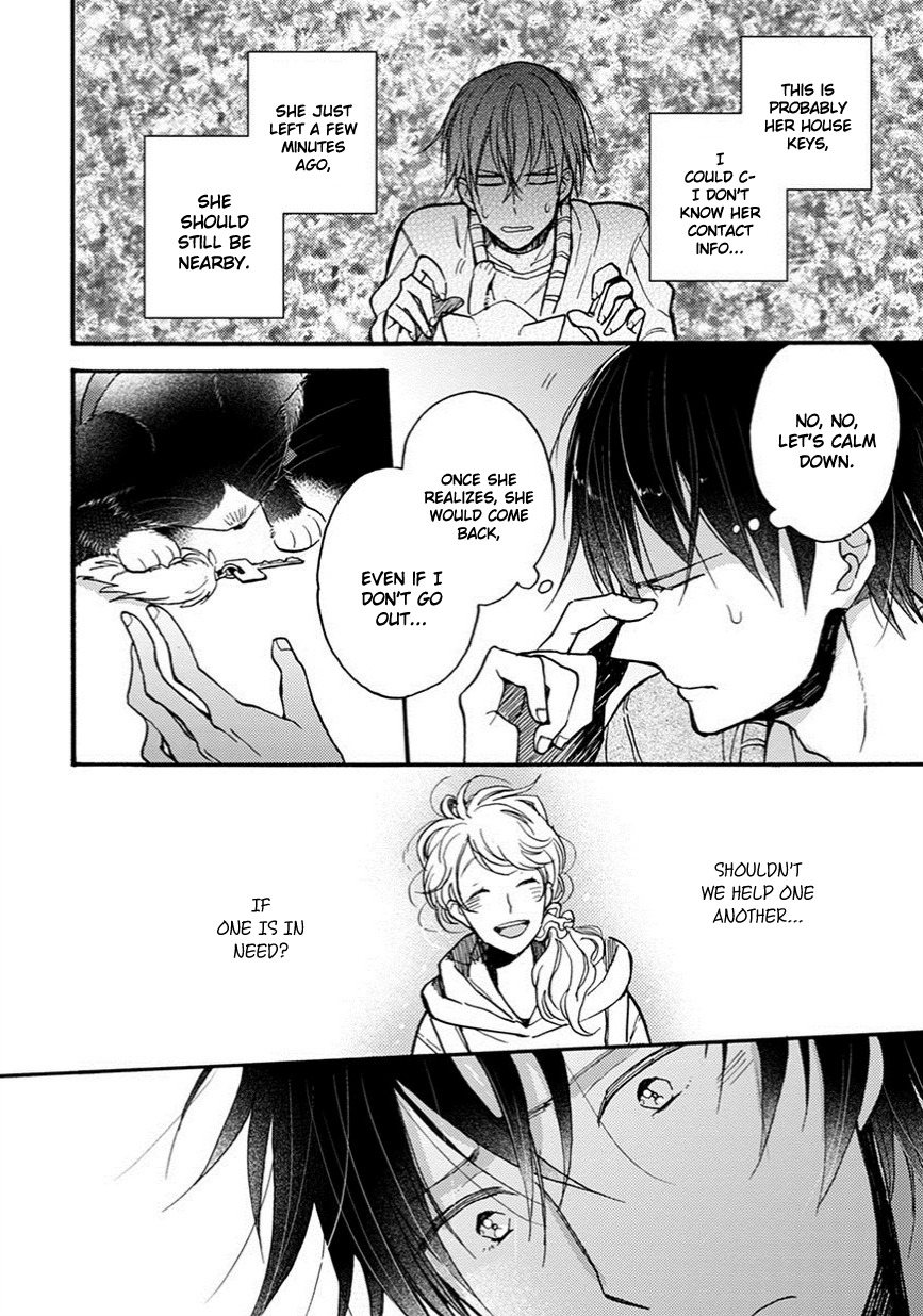 Doukyonin wa Hiza, Tokidoki, Atama no Ue. Chapter 8 page 17 - Chapter 8: Reciprocated Thoughts