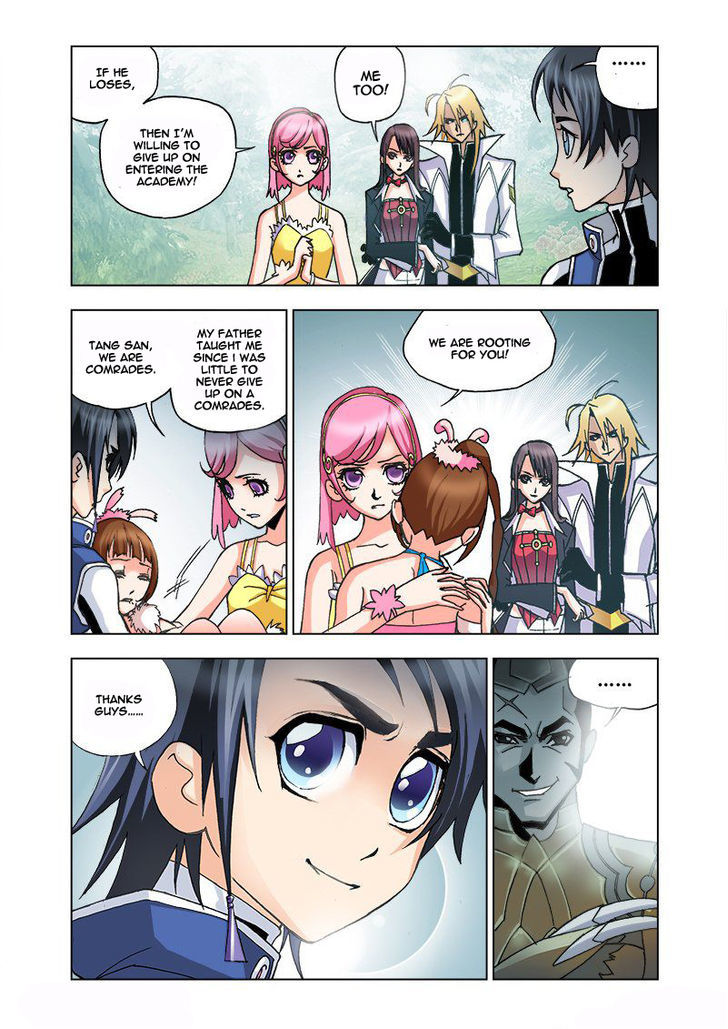 Doulou Dalu Chapter 14 page 3 - Chapter 14 : Tang San's Secret Weapon