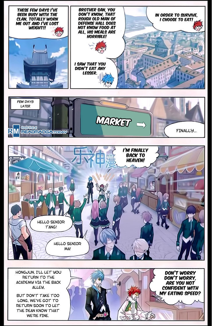 Doulou Dalu Chapter 161 page 4 - Chapter 161 : Four Elements Academy