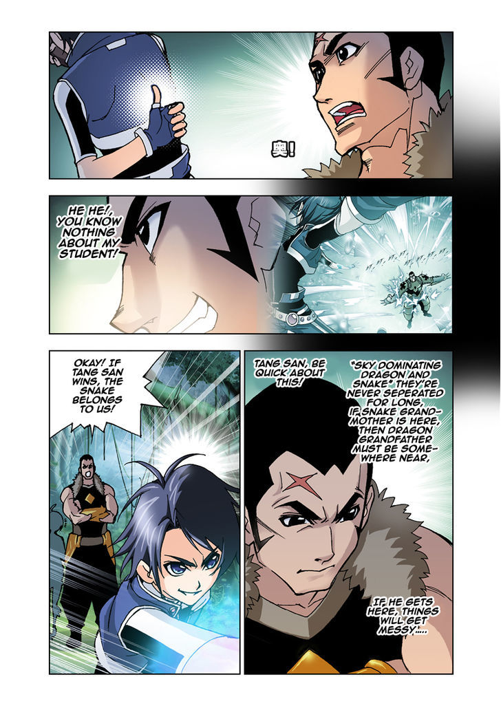 Doulou Dalu Chapter 23 page 24 - Chapter 23 : Sky Dominating Dragon and Snake