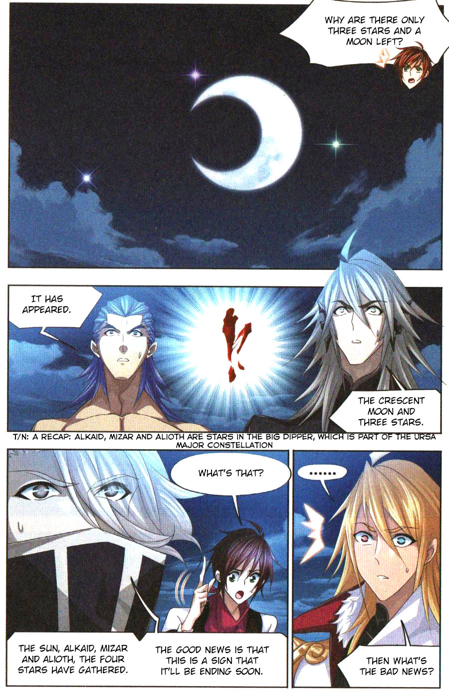 Doulou Dalu Chapter 271 page 4 - Chapter 271: Crescent Moon and Three Stars
