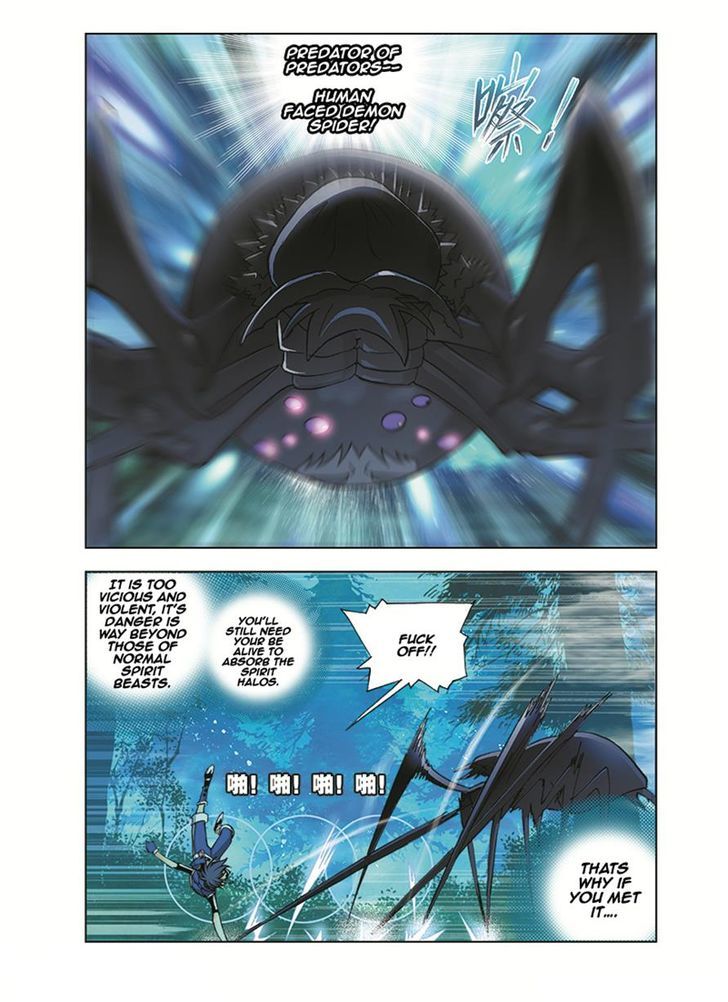Doulou Dalu Chapter 28 page 22 - Chapter 28 : Human Faced Demon Spider