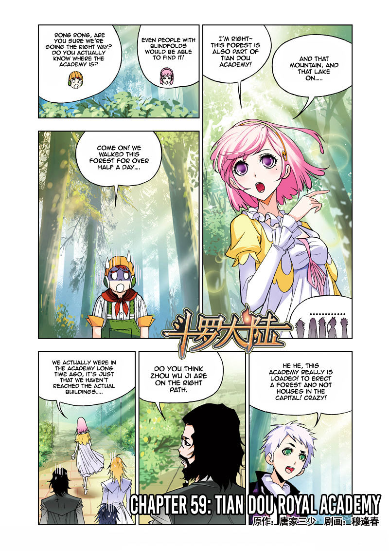 Doulou Dalu Chapter 59 page 1 - Chapter 59 : Tian Dou Royal Academy (Fixed)
