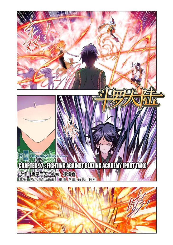Doulou Dalu Chapter 97 page 1 - Chapter 97 : Fighting Against Blazing Academy (Part Two)