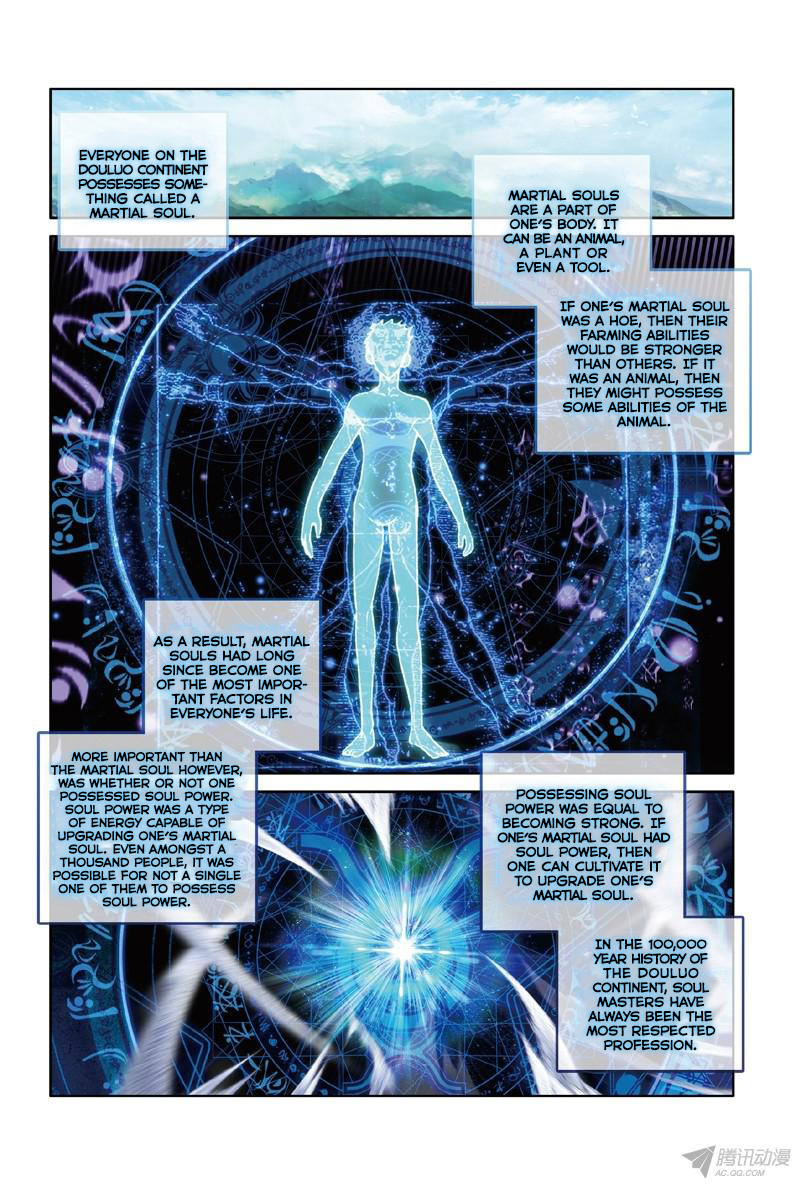 Douluo Dalu 3: The Legend of the Dragon King Chapter 1.1 page 3 - Chapter 1.1