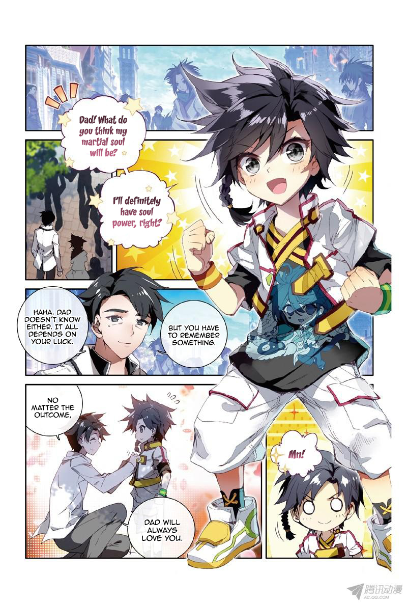 Douluo Dalu 3: The Legend of the Dragon King Chapter 1.1 page 5 - Chapter 1.1