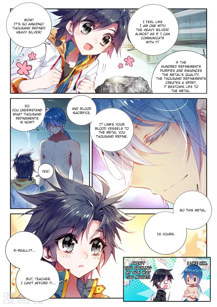 Douluo Dalu 3: The Legend of the Dragon King Chapter 16 page 8 - Chapter 16: Thousand Refined Heavy Silver Hammer!