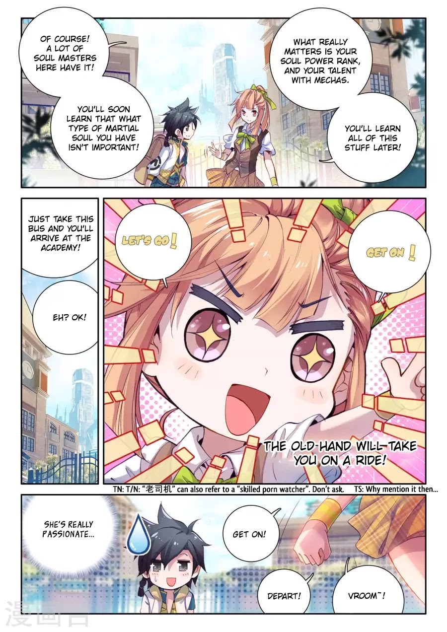Douluo Dalu 3: The Legend of the Dragon King Chapter 17 page 10 - Chapter 17: Donghai Academy