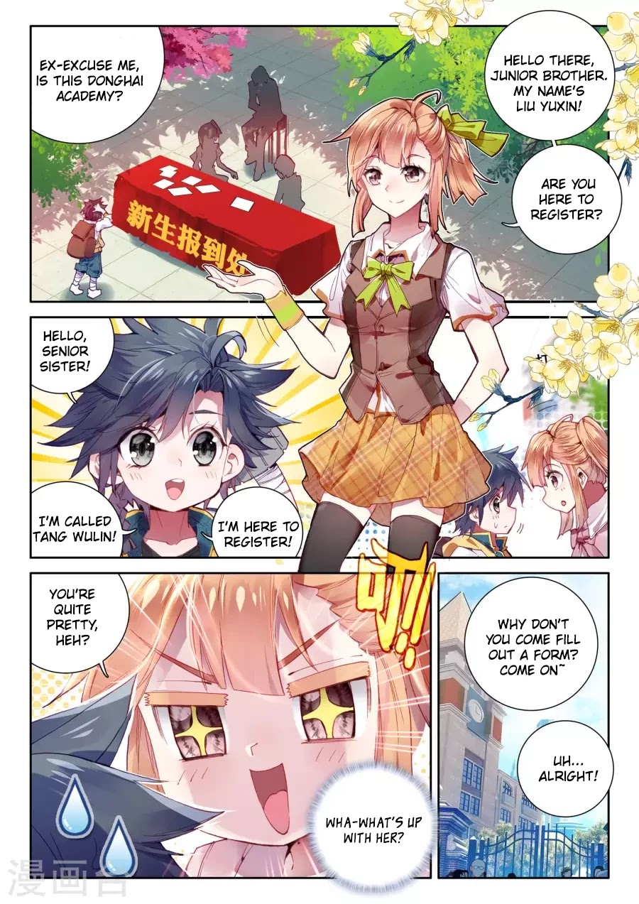 Douluo Dalu 3: The Legend of the Dragon King Chapter 17 page 8 - Chapter 17: Donghai Academy
