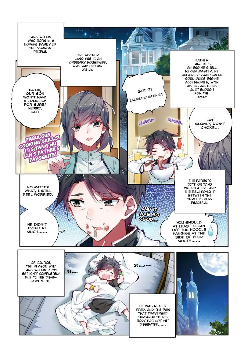 Douluo Dalu 3: The Legend of the Dragon King Chapter 2.1 page 4 - Chapter 2.1