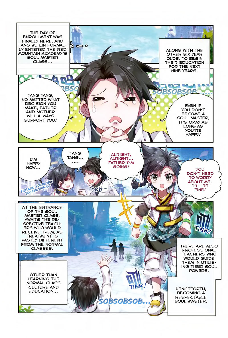 Douluo Dalu 3: The Legend of the Dragon King Chapter 2.2 page 1 - Chapter 2.2