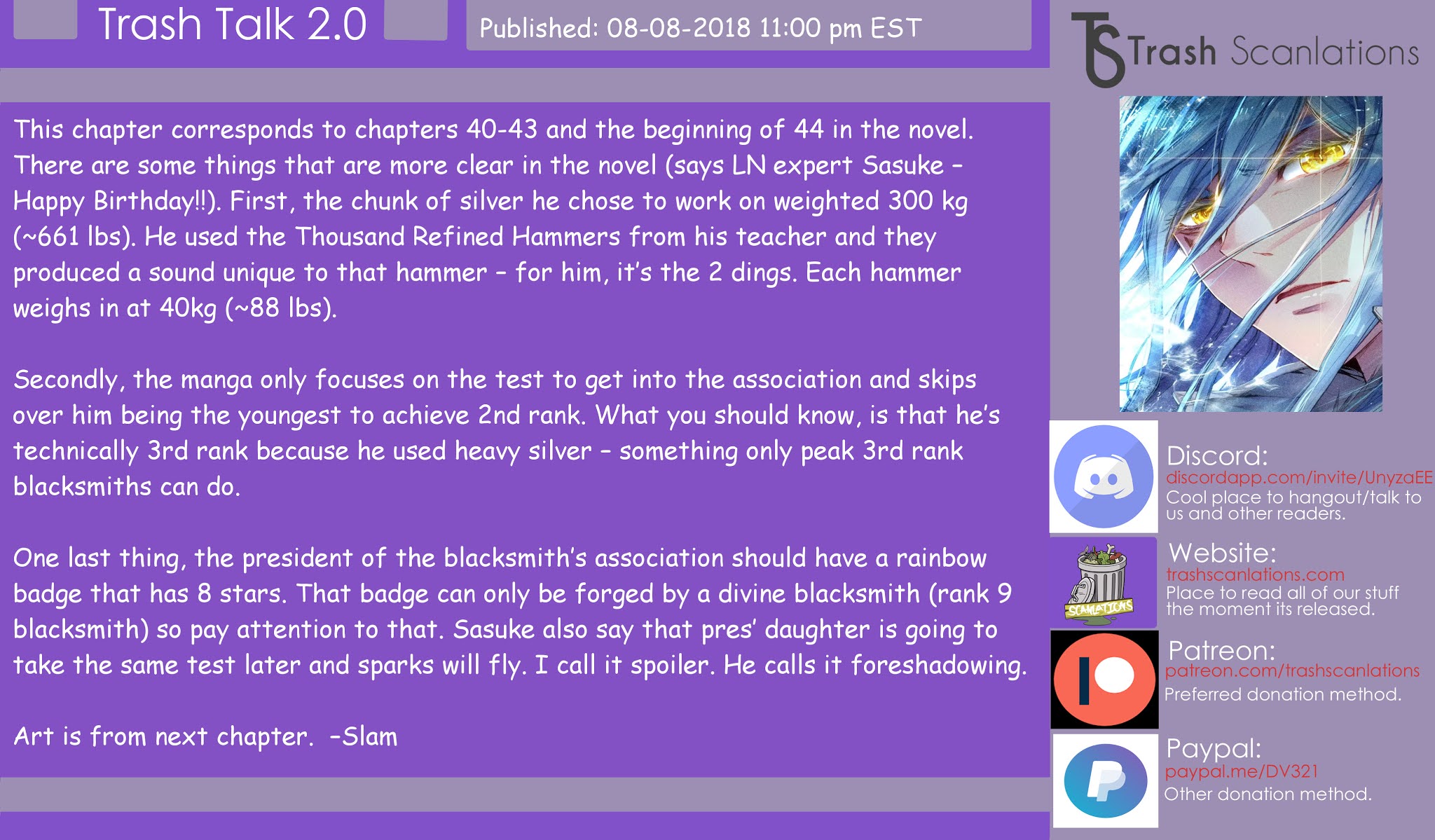 Douluo Dalu 3: The Legend of the Dragon King Chapter 20 page 17 - Chapter 20: Second Ranked Blacksmithing and Eight Starred President