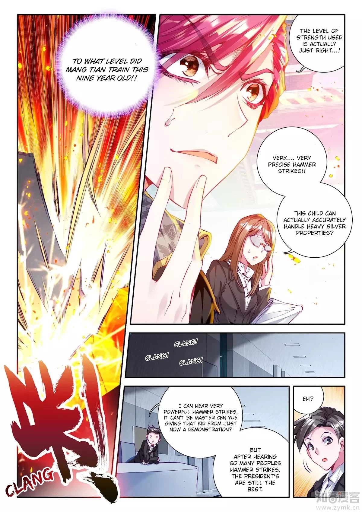 Douluo Dalu 3: The Legend of the Dragon King Chapter 20 page 3 - Chapter 20: Second Ranked Blacksmithing and Eight Starred President