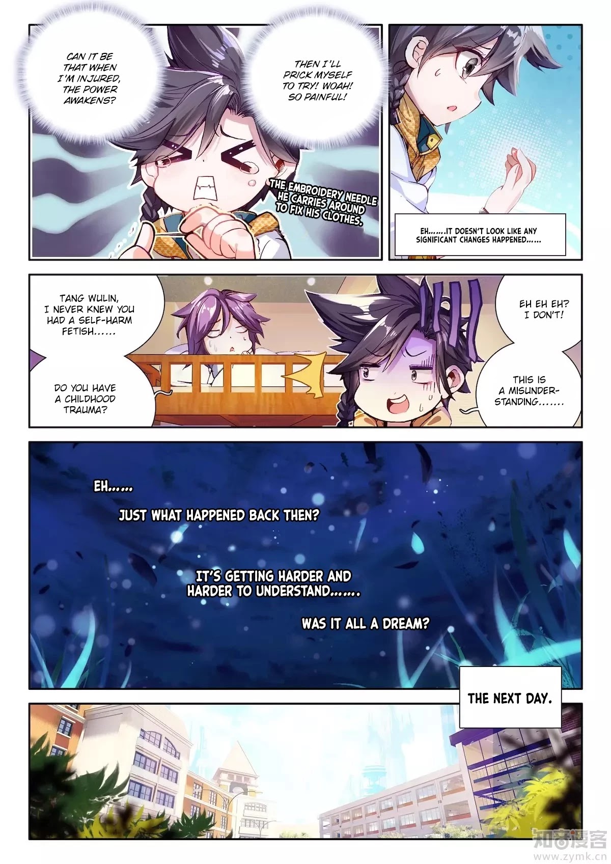 Douluo Dalu 3: The Legend of the Dragon King Chapter 22 page 10 - Chapter 22: The First Day of Class!