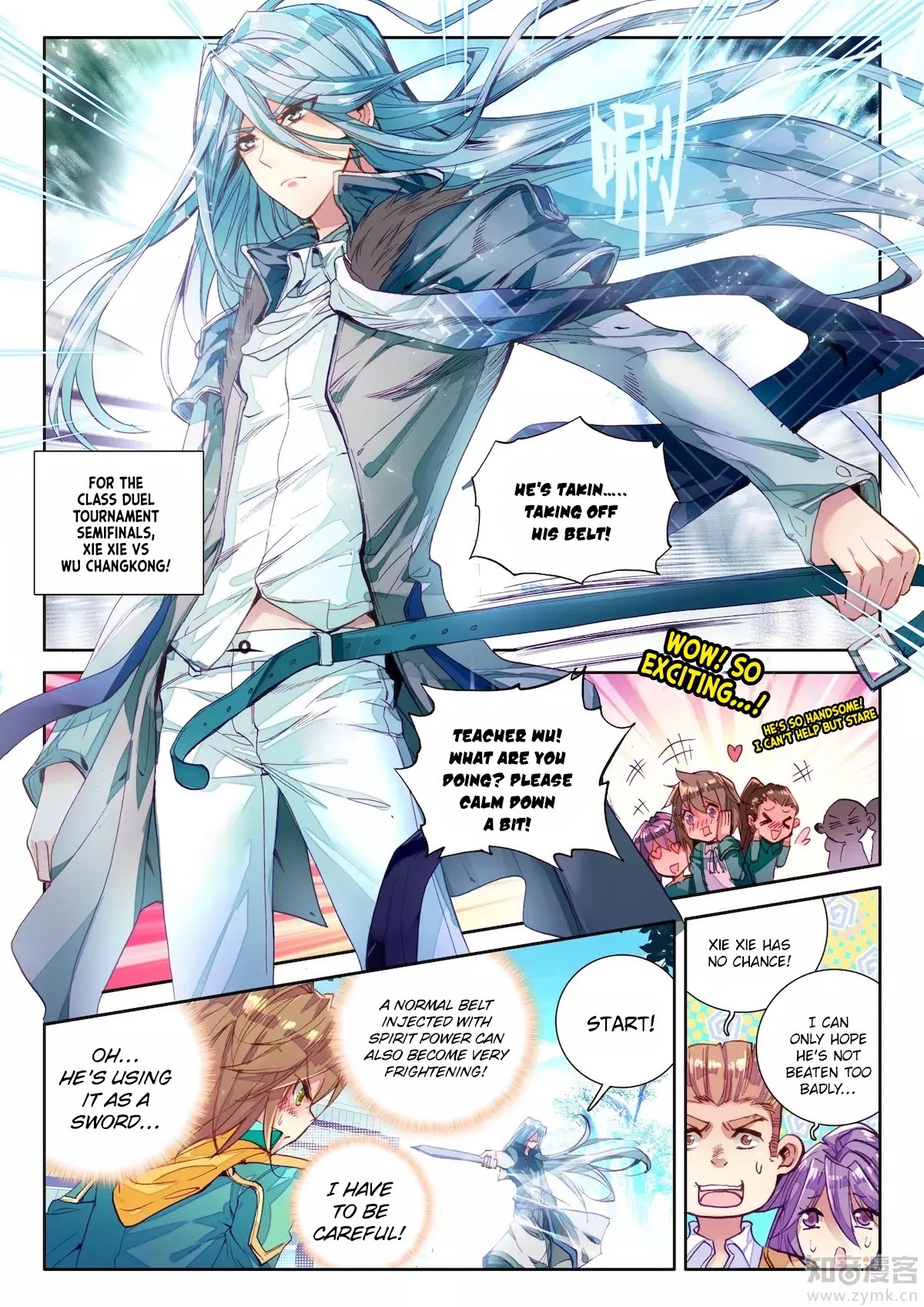 Douluo Dalu 3: The Legend of the Dragon King Chapter 23 page 4 - Chapter 23: The First Day of Class! Part 2!