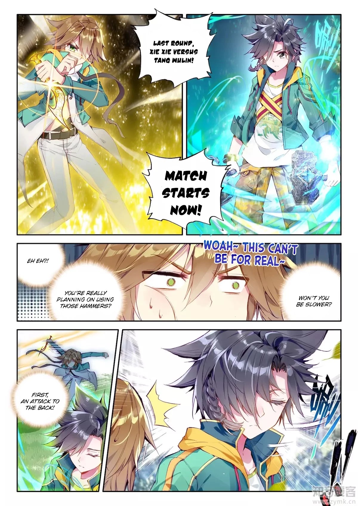 Douluo Dalu 3: The Legend of the Dragon King Chapter 23 page 8 - Chapter 23: The First Day of Class! Part 2!
